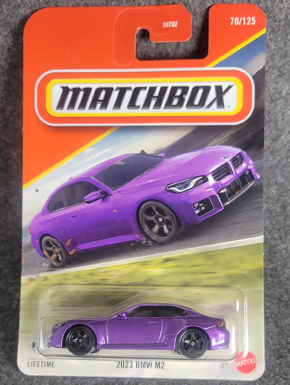 Matchbox 2023 BMW M2 Diecast Model Car - Purple